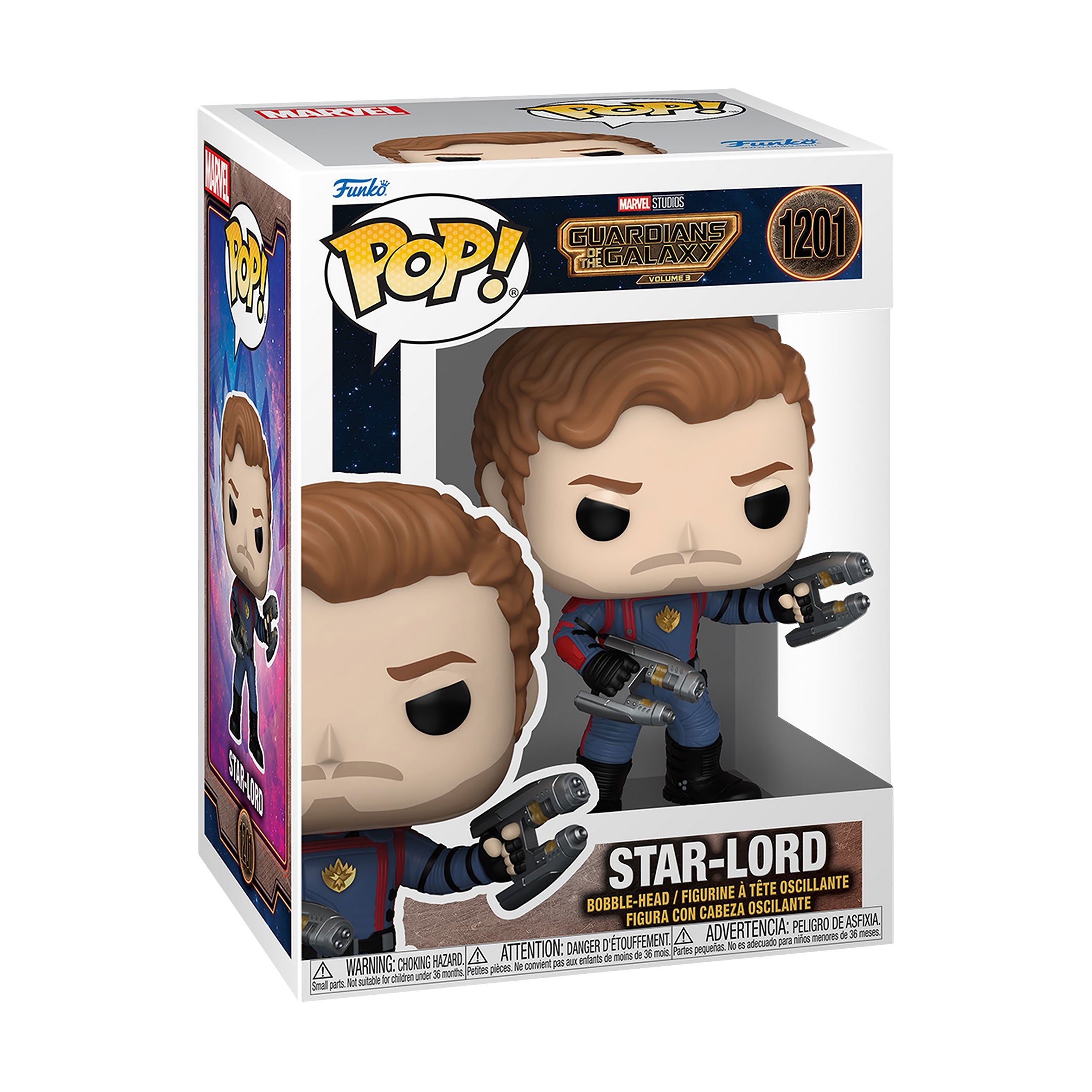 Produktbild Guardians of the Galaxy - Star-Lord Funko Pop Wackelkopf-Figur