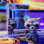 Productafbeelding Guardians of the Galaxy - Rocket Raccoon Funko Pop Bobblehead Figuur