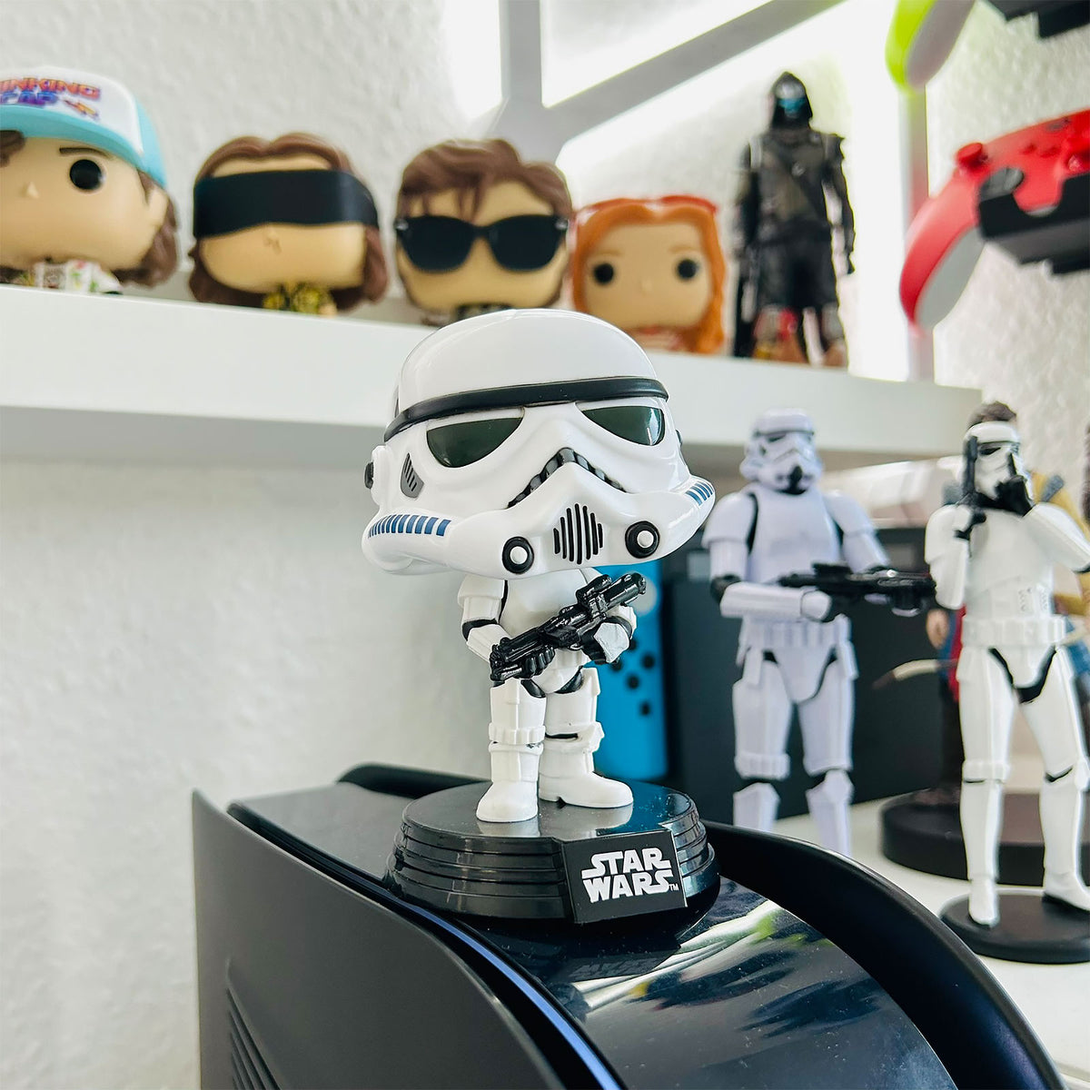 Produktbild Star Wars - Stormtrooper Funko Pop Wackelkopf-Figur