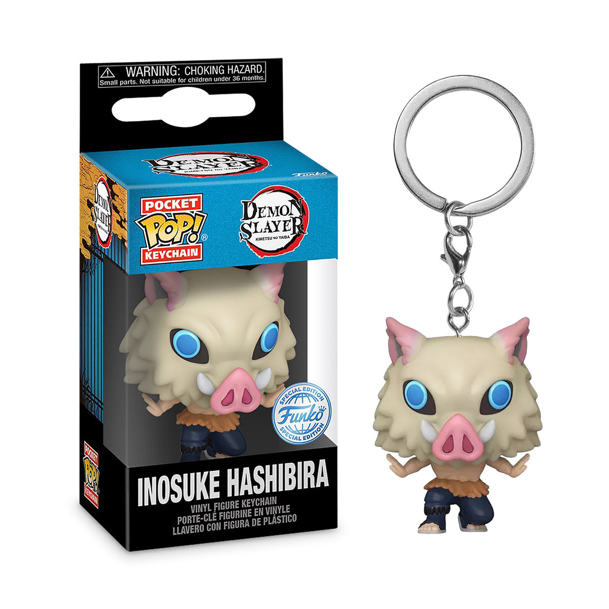 Image produit Demon Slayer - Inosuke Hashibira Porte-clés Funko Pop