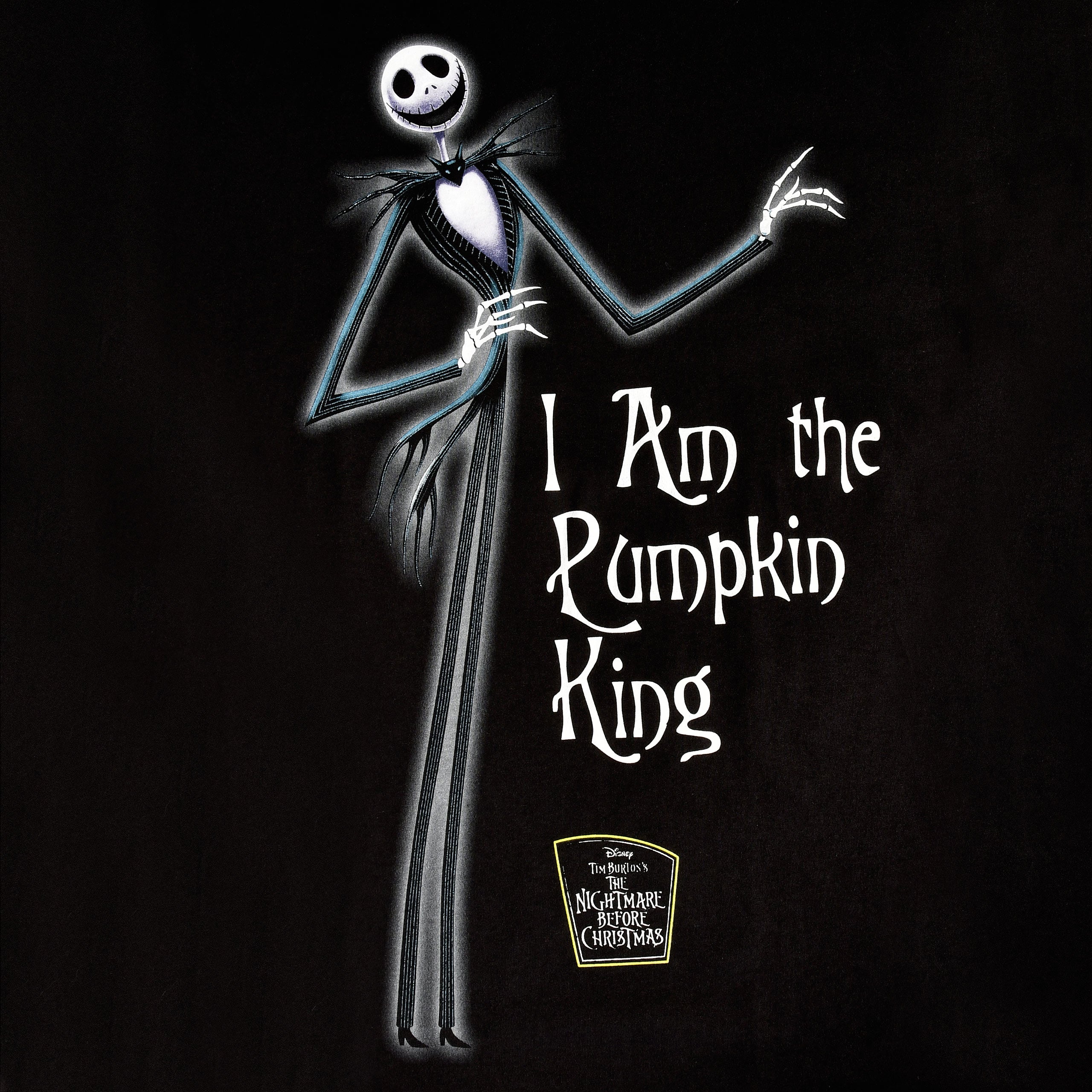 Produktbild Nightmare Before Christmas - The Pumpkin King T-Shirt schwarz