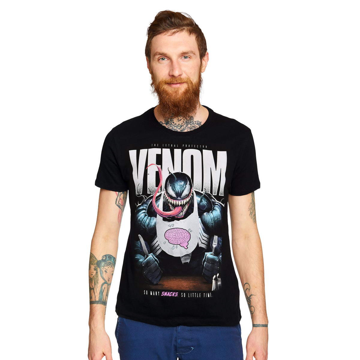 Productafbeelding Venom - So Many Snacks T-Shirt zwart