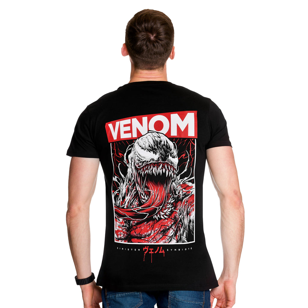 Image produit Venom - T-shirt Sinistre Japonais noir