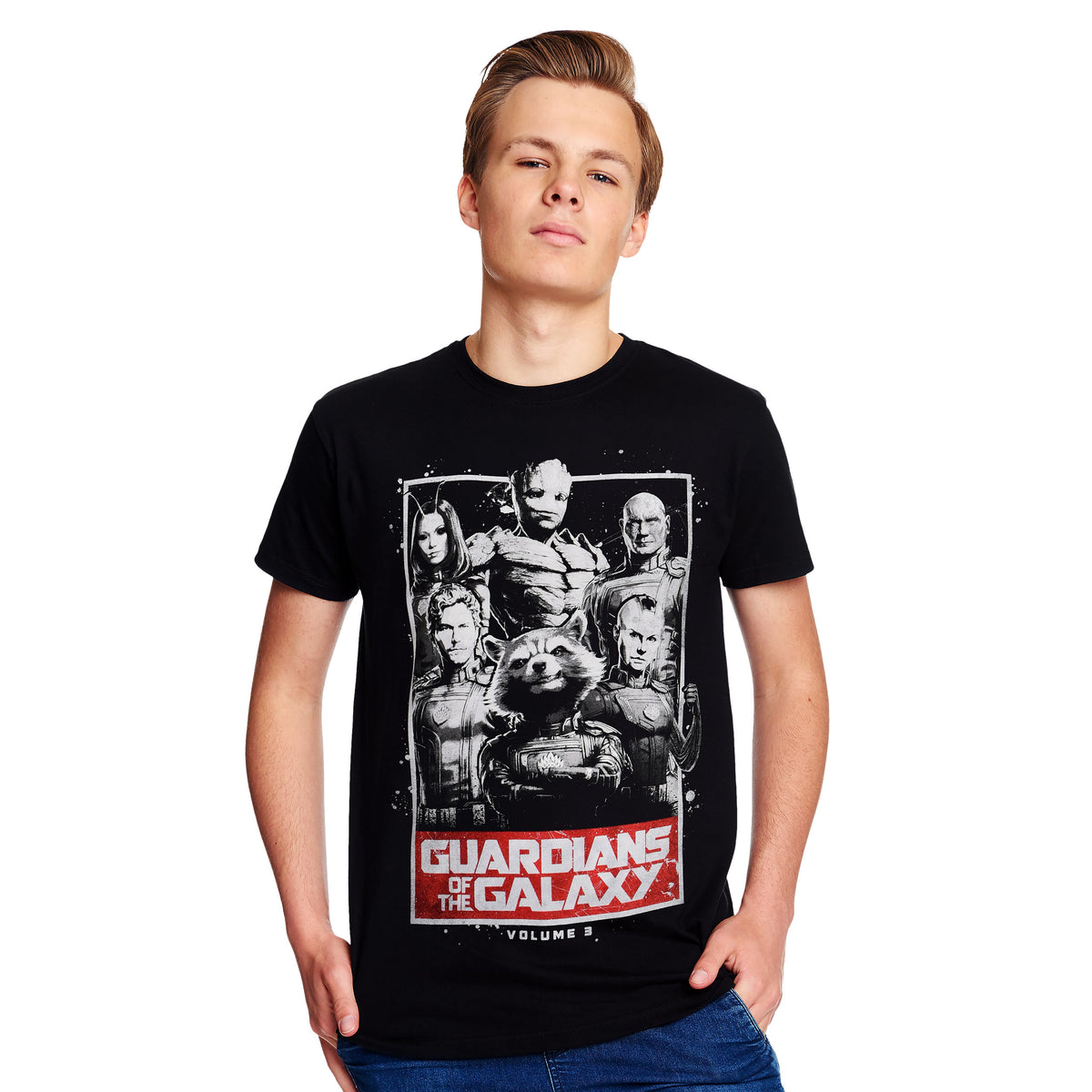 Image produit Les Gardiens de la Galaxie - Les Gardiens Vol. 3 T-Shirt Noir