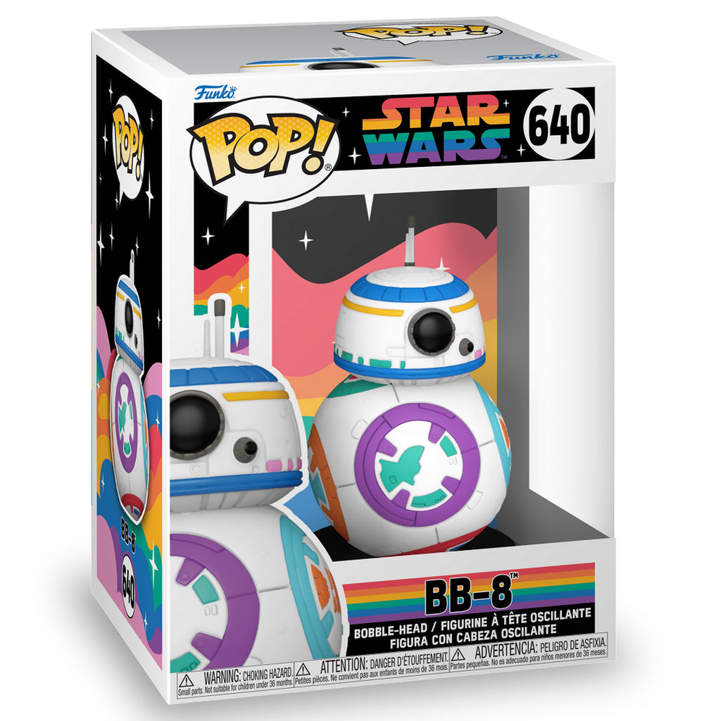 Productafbeelding Star Wars - BB-8 Pride Funko Pop Bobblehead Figuur