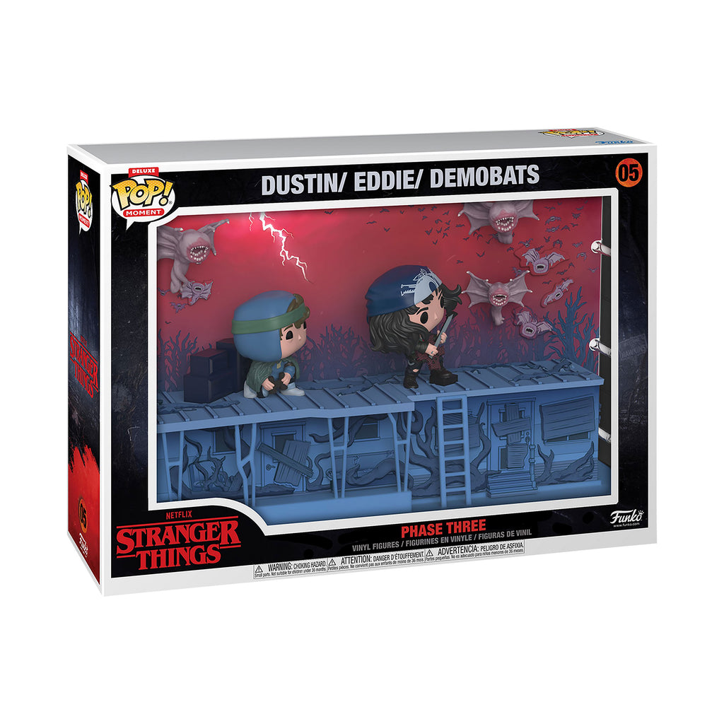 Image produit Stranger Things - Dustin & Eddie Funko Pop Deluxe Diorama