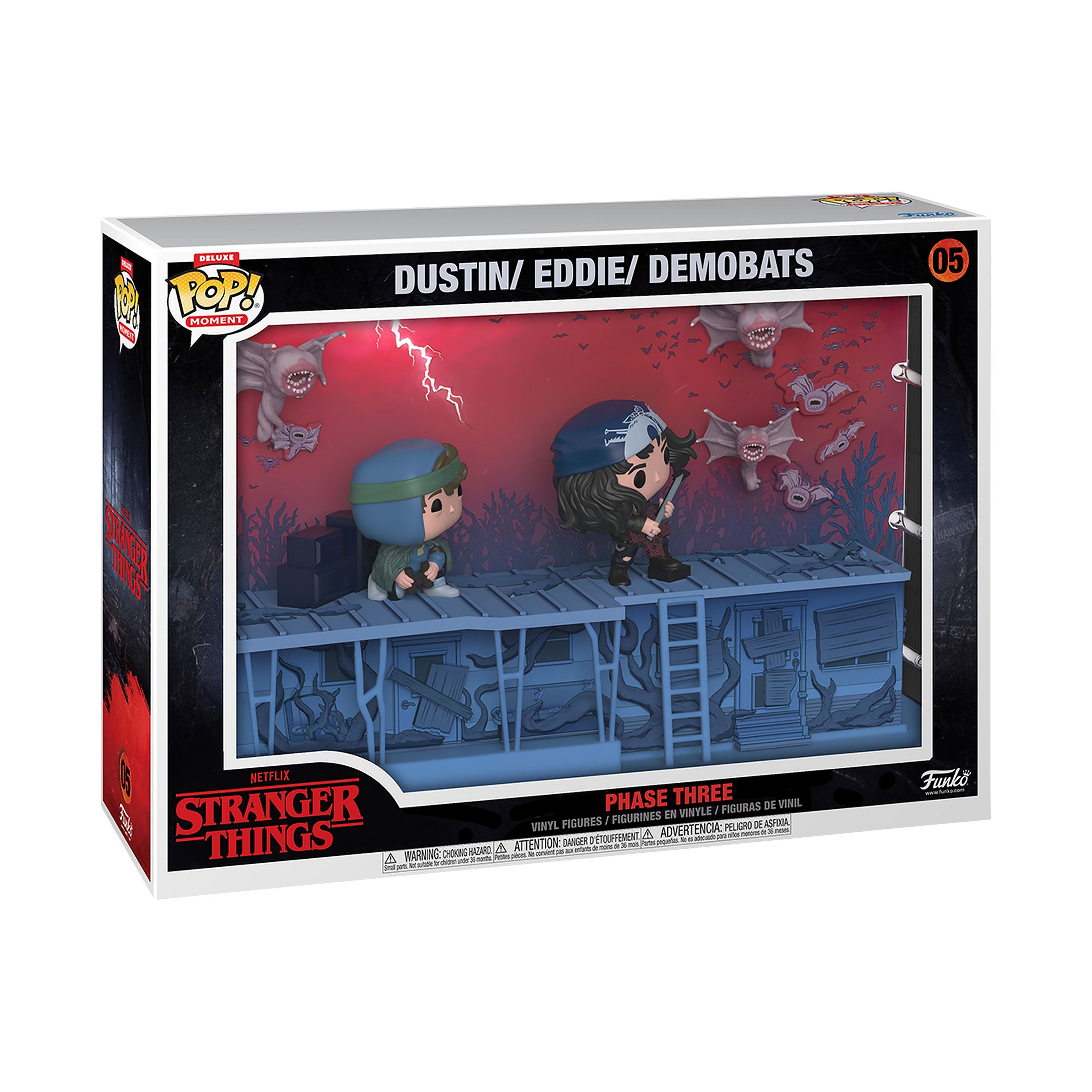 Image produit Stranger Things - Dustin & Eddie Funko Pop Deluxe Diorama