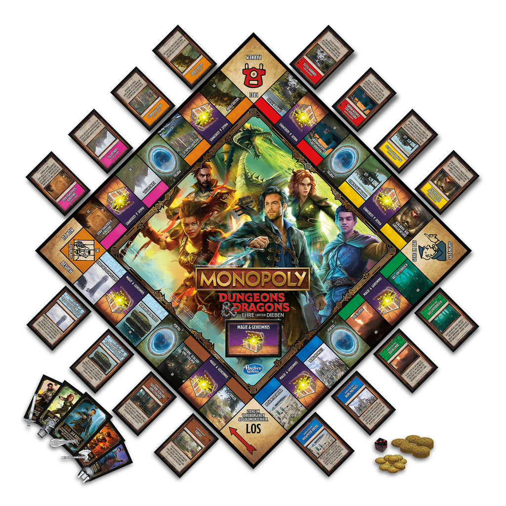 Image produit Dungeons & Dragons - L'honneur parmi les voleurs Monopoly