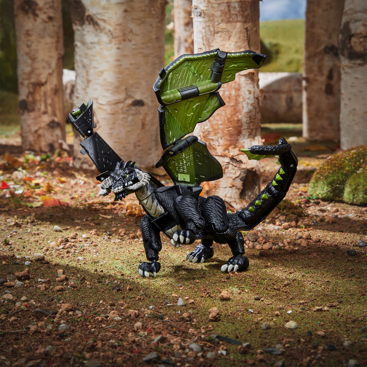 Image produit Dungeons & Dragons - Figurine d'action Rakor Dragon Noir Dicelings