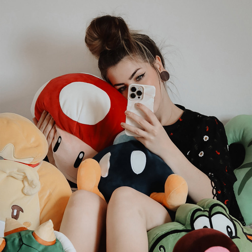 Image produit Super Mario - Bob-omb Mocchi-Mocchi Figure en peluche