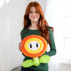 Image produit Super Mario - Figurine en peluche Fleur de Feu XL