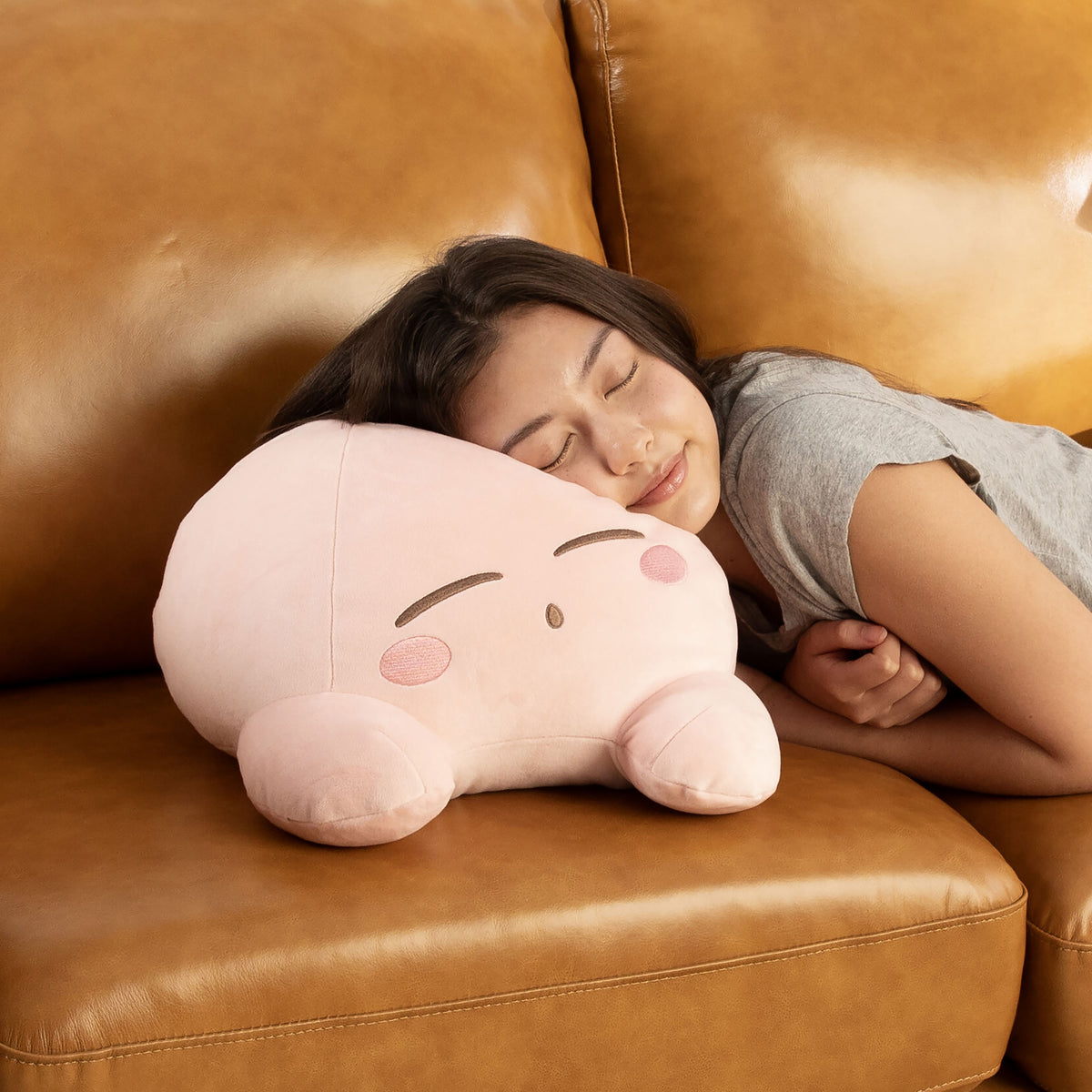 Image produit Kirby - Figurine en peluche dormant XL