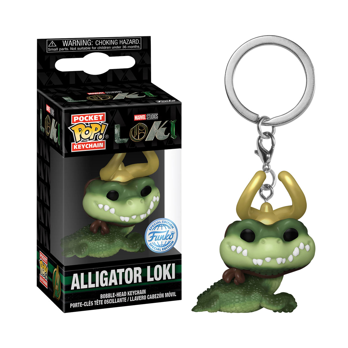 Productafbeelding Loki - Alligator Loki Funko Pop Sleutelhanger