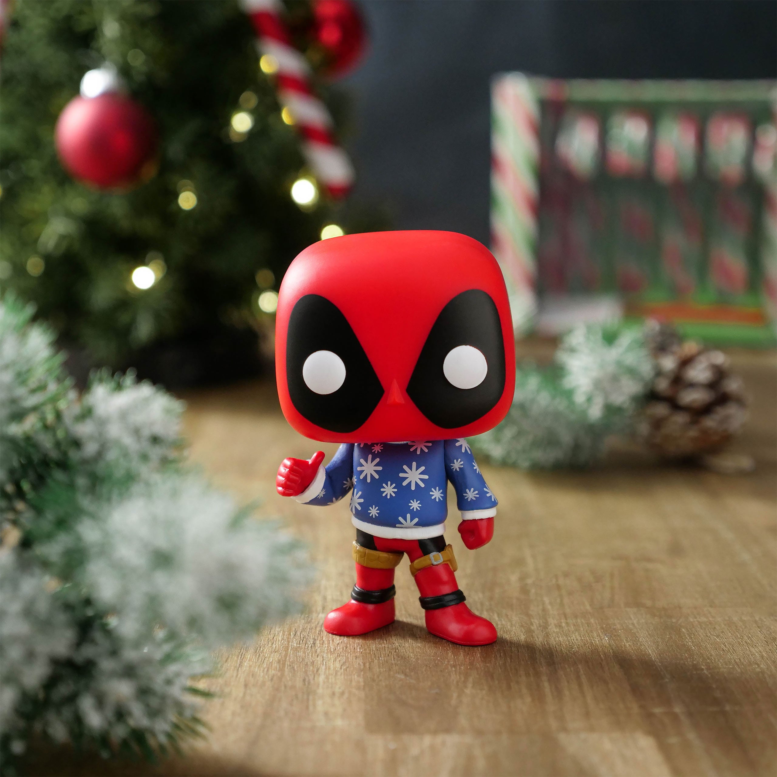 Productafbeelding Deadpool - Holiday Funko Pop Bobblehead Figuur