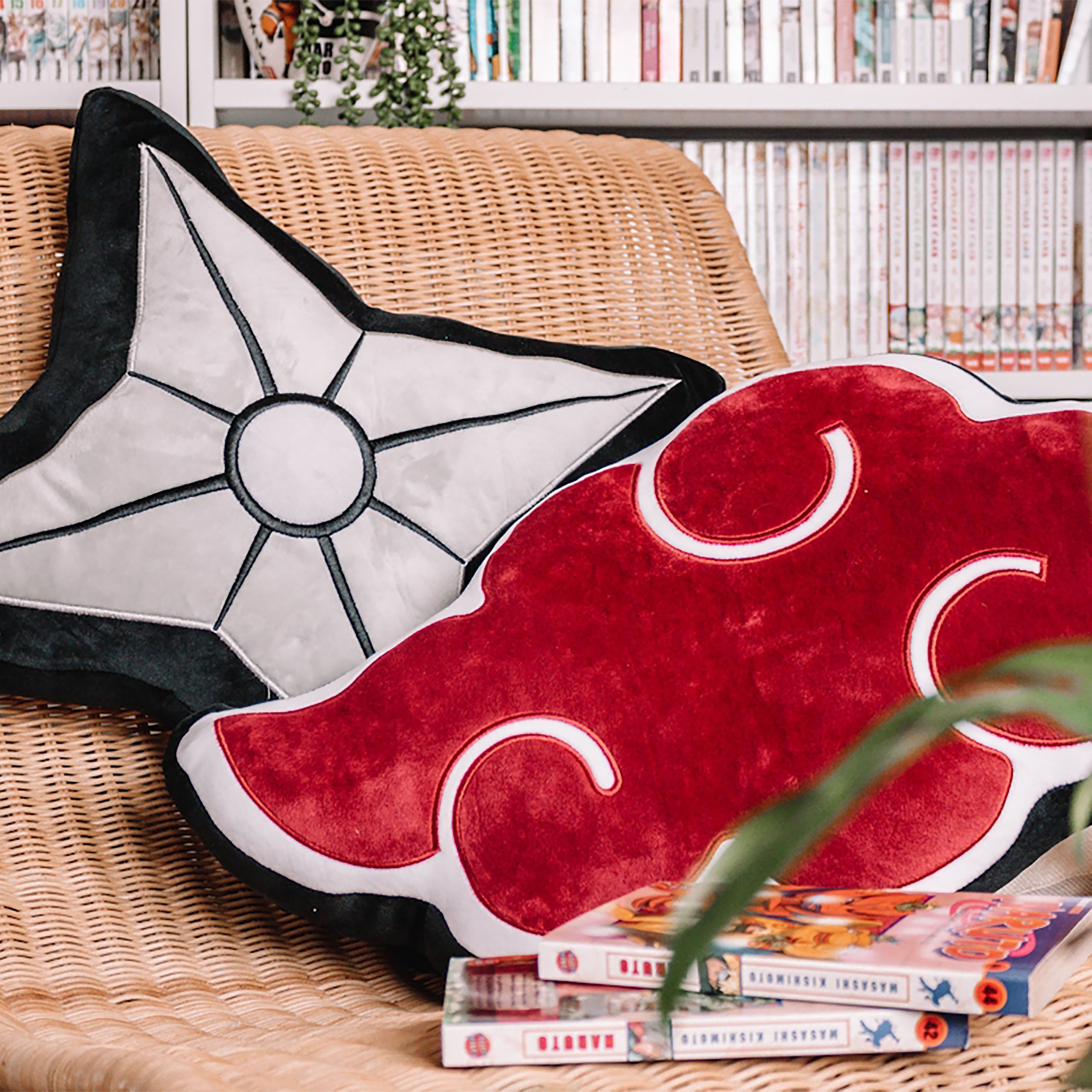Image produit Naruto Shippuden - Coussin Symbole Akatsuki