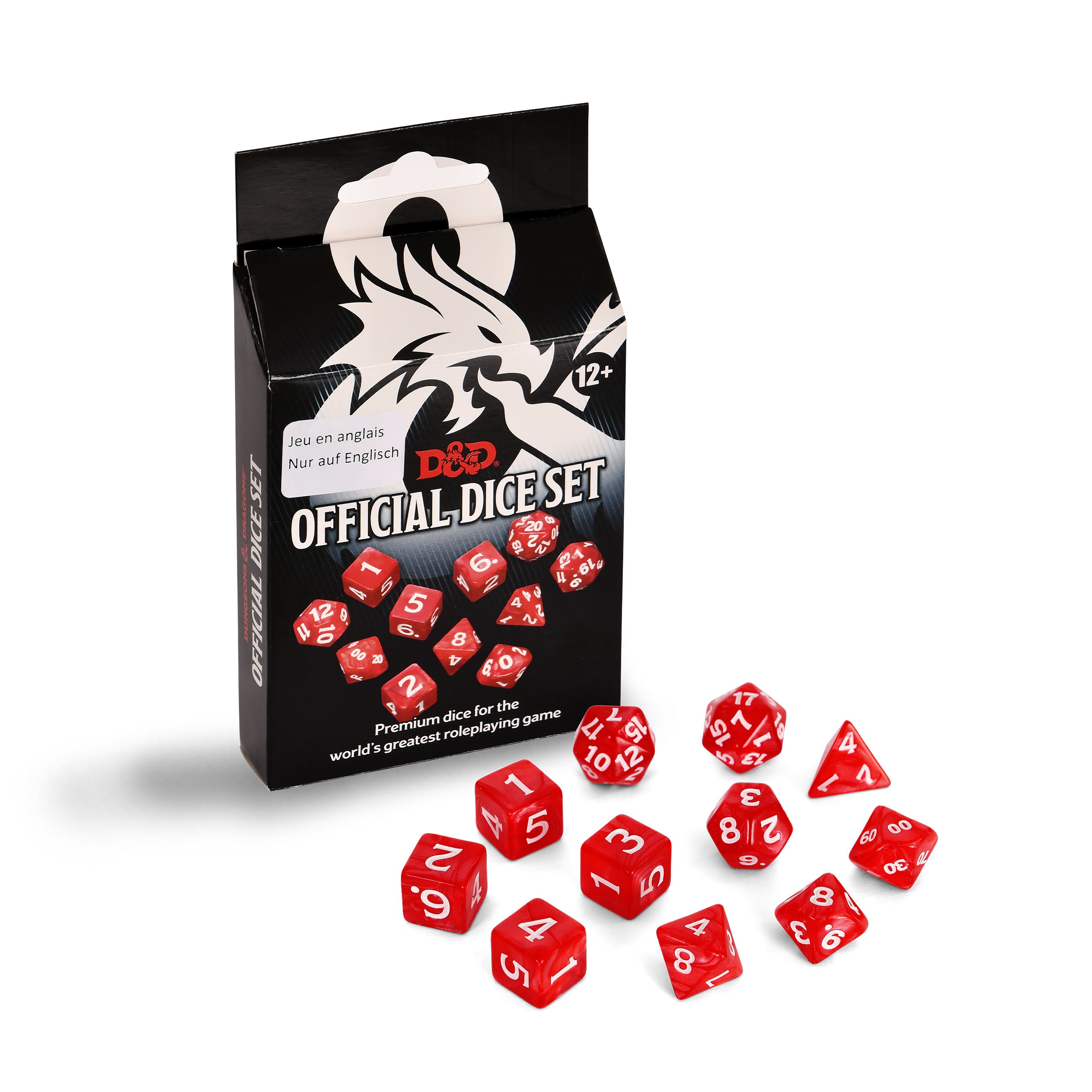 Productafbeelding Dungeons & Dragons - Officiële Dobbelsteen Set 11-delig