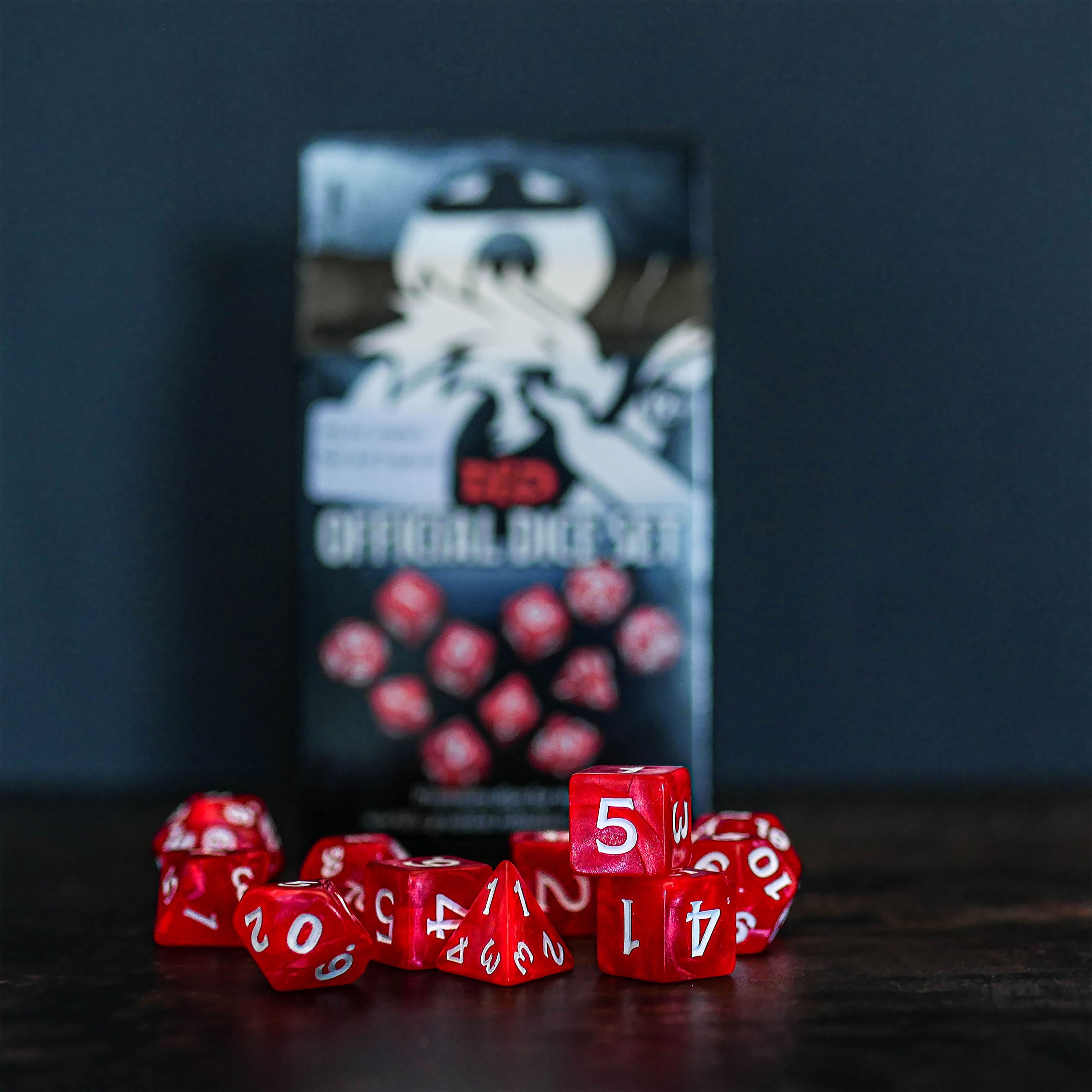 Productafbeelding Dungeons & Dragons - Officiële Dobbelsteen Set 11-delig