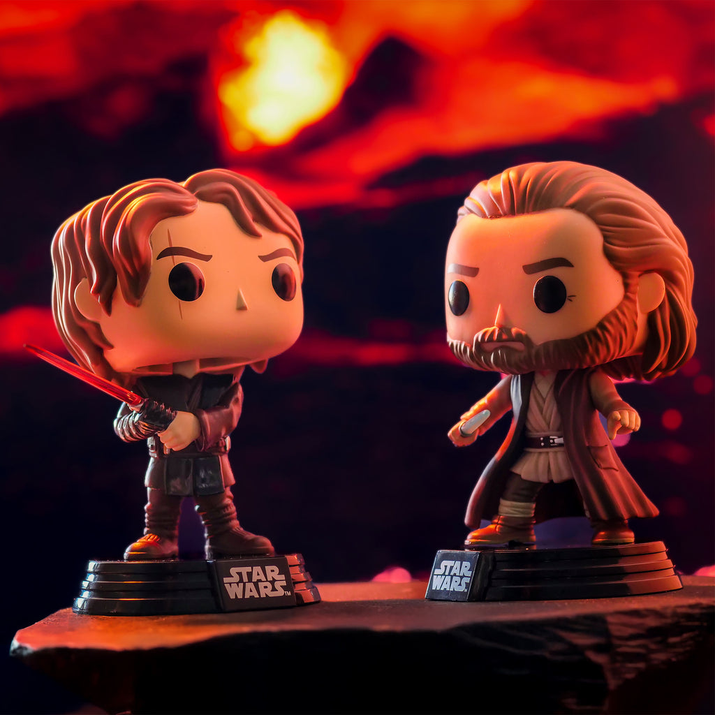 Productafbeelding Obi-Wan Battle Funko Pop Bobblehead Figuur - Star Wars