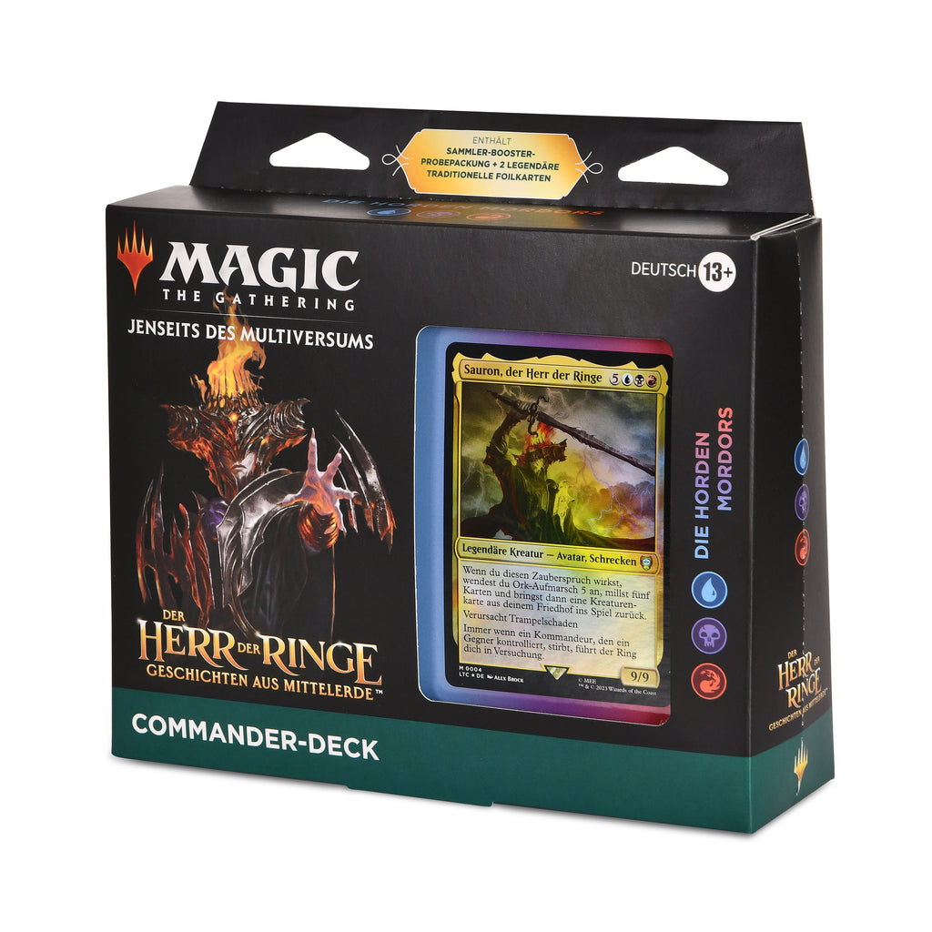 Productafbeelding Heer der Ringen Midden-aarde De Hordes van Mordor Commander Deck - Magic The Gathering