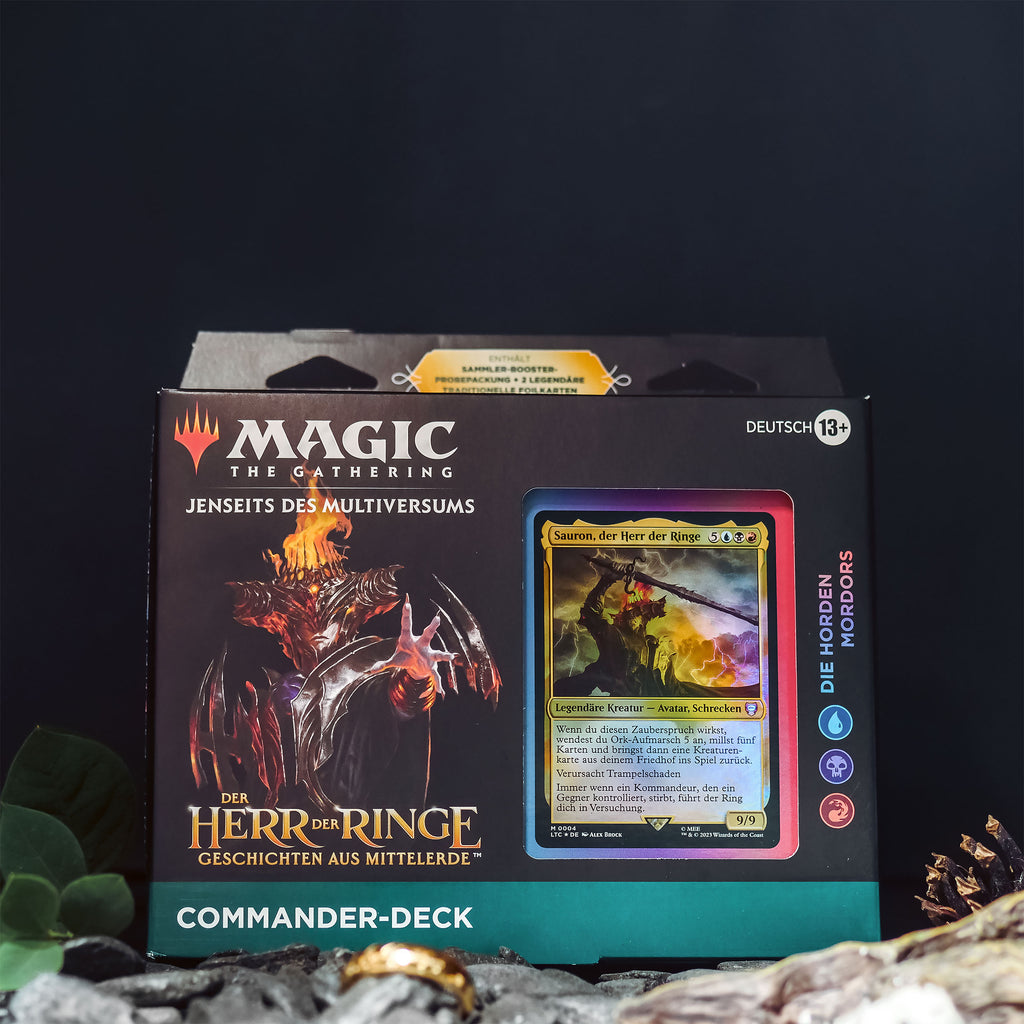Productafbeelding Heer der Ringen Midden-aarde De Hordes van Mordor Commander Deck - Magic The Gathering