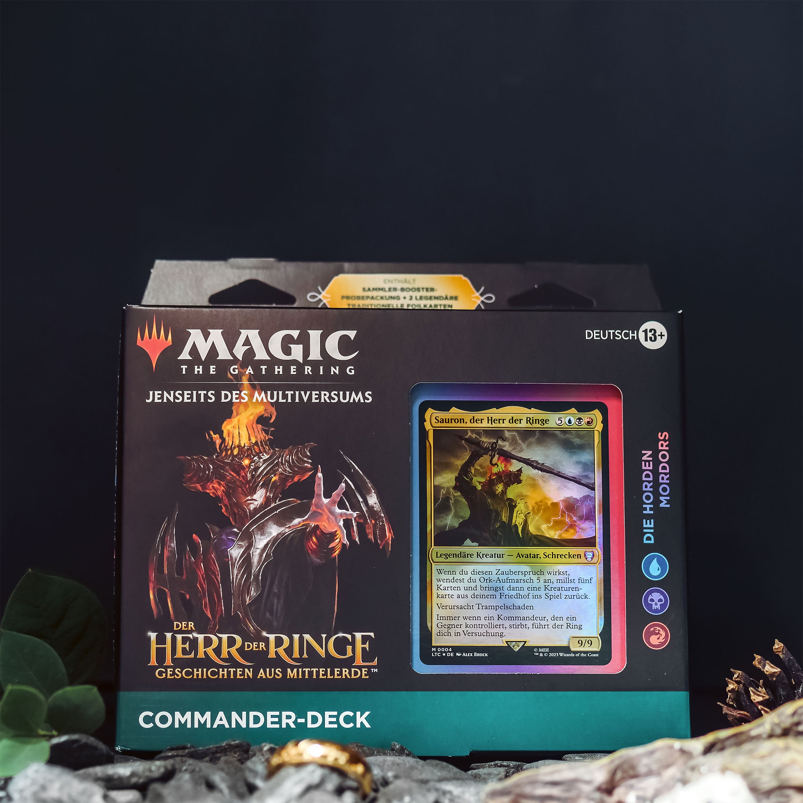 Productafbeelding Heer der Ringen Midden-aarde De Hordes van Mordor Commander Deck - Magic The Gathering