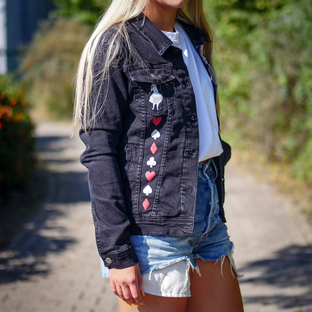 Productafbeelding Alice in Wonderland - World Of My Own Spijkerjas Dames Zwart