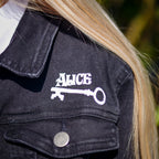 Productafbeelding Alice in Wonderland - World Of My Own Spijkerjas Dames Zwart