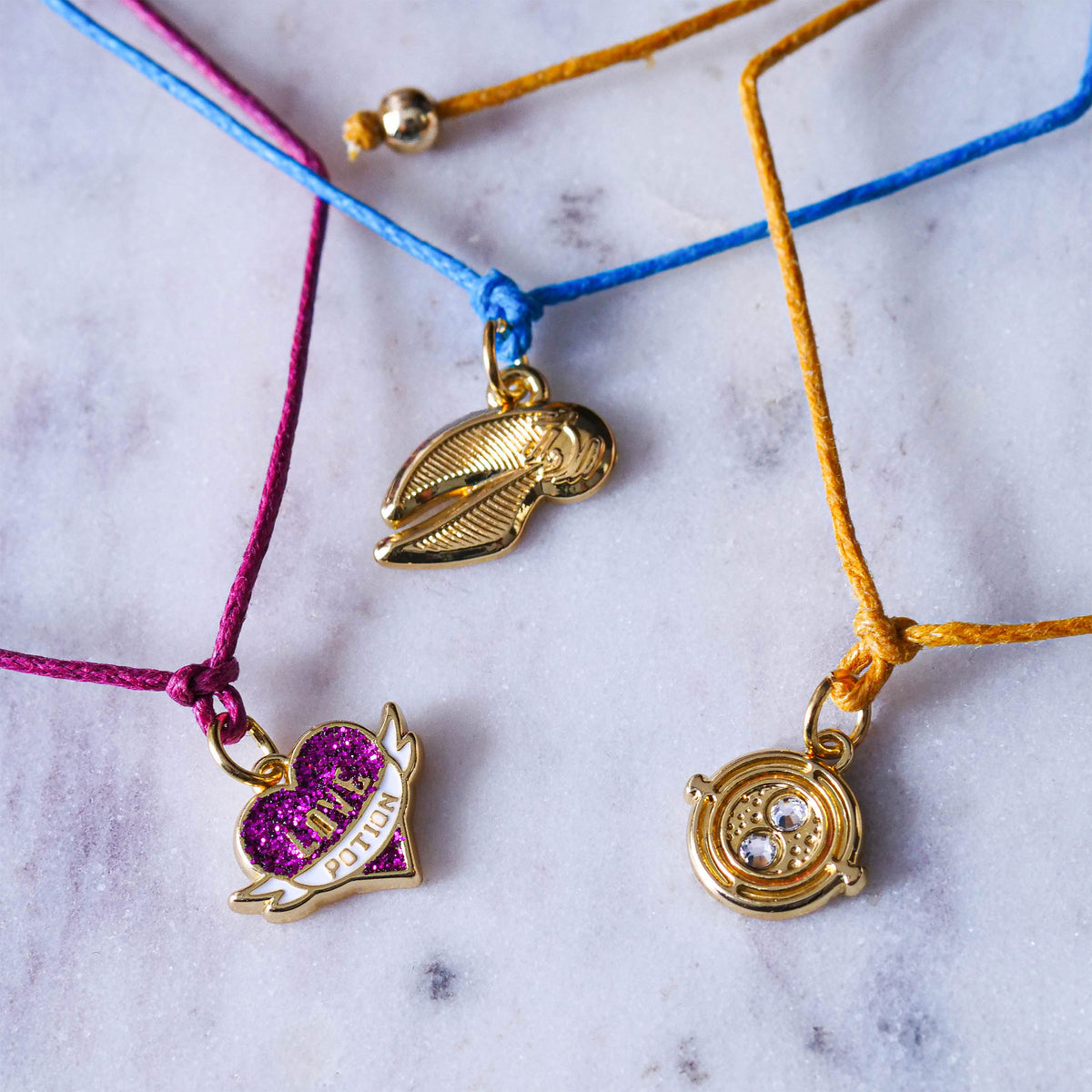 Productafbeelding Harry Potter - Armbandenset van 3 met Hangers