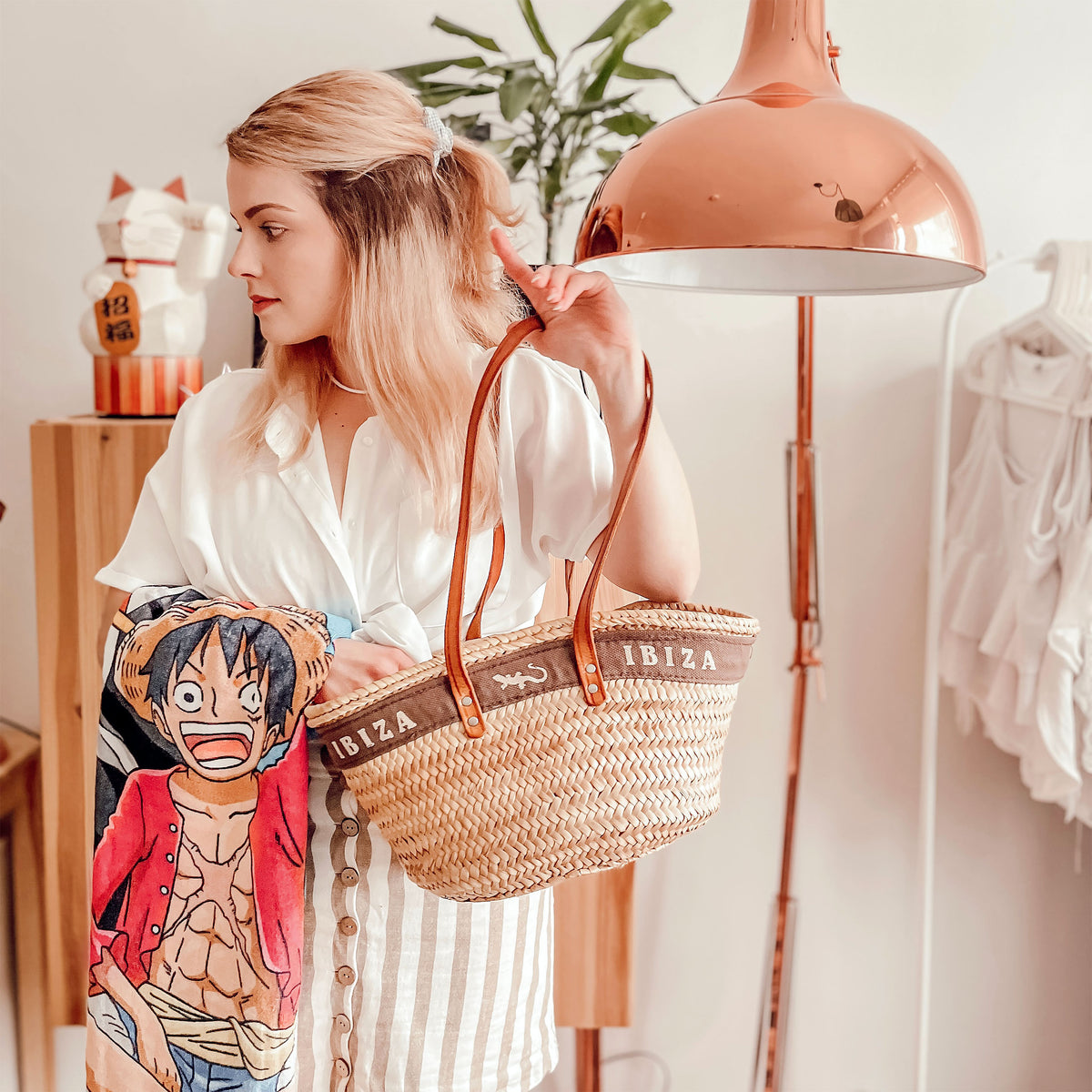 Produktbild One Piece - Luffy & Thousand Sunny Badetuch
