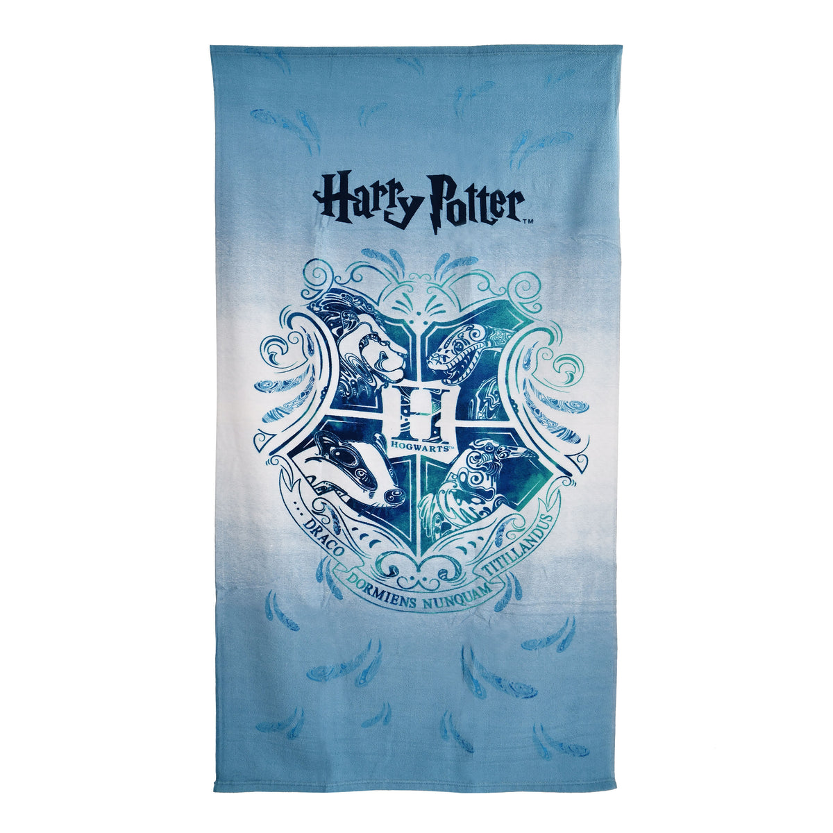 Produktbild Harry Potter - Hogwarts Wappen Badetuch