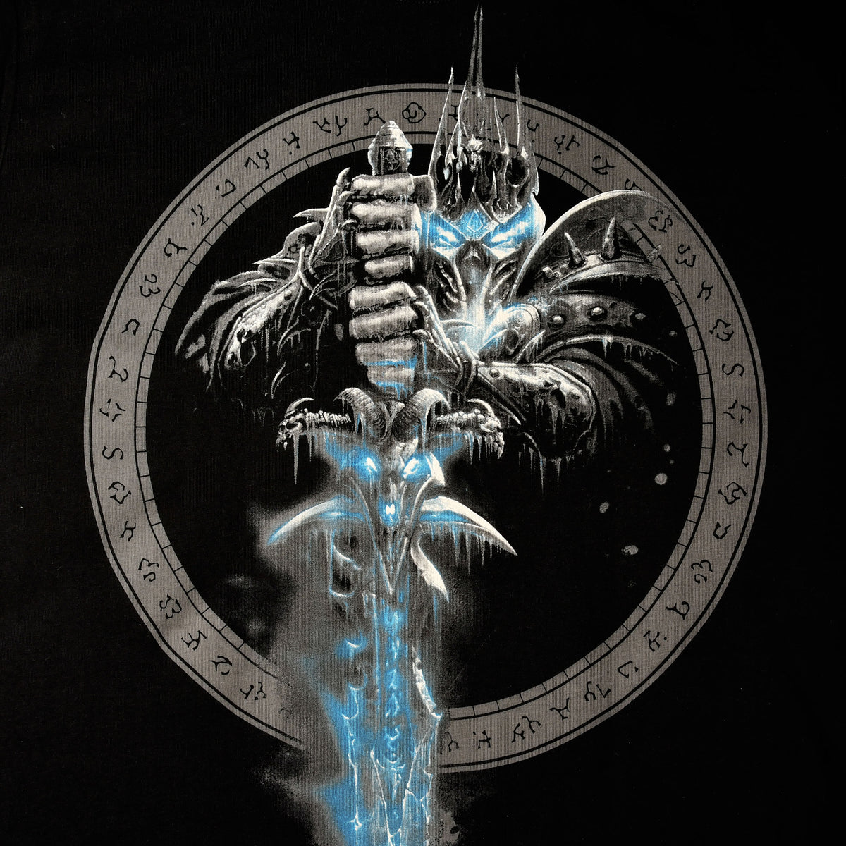 Image produit World of Warcraft - T-shirt noir Lich King Frostmourne Sword