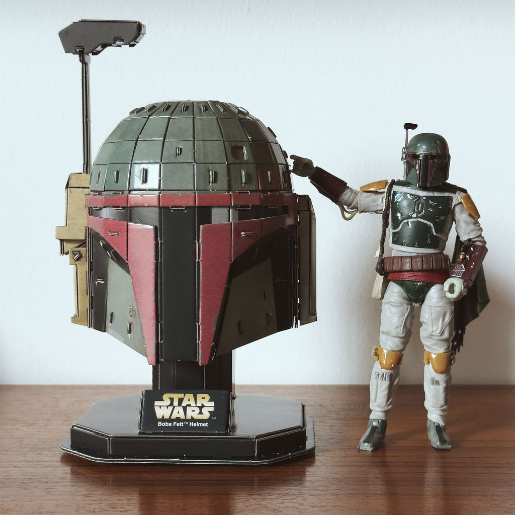 Image produit Casque Boba Fett 4D Build Modèle Kit - Star Wars