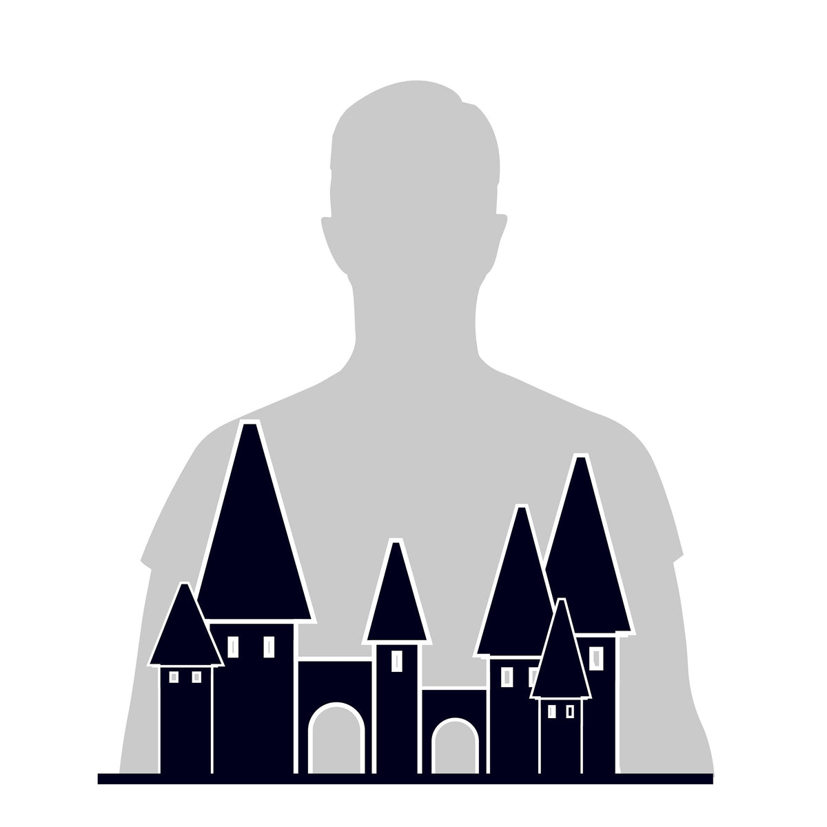 Productafbeelding Zweinstein Kasteel 4D Bouwmodel Kit - Harry Potter