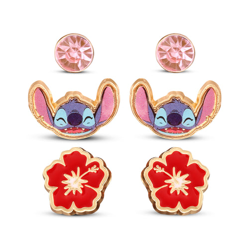 Image produit Lilo & Stitch - Lot de 3 Boucles d'oreilles