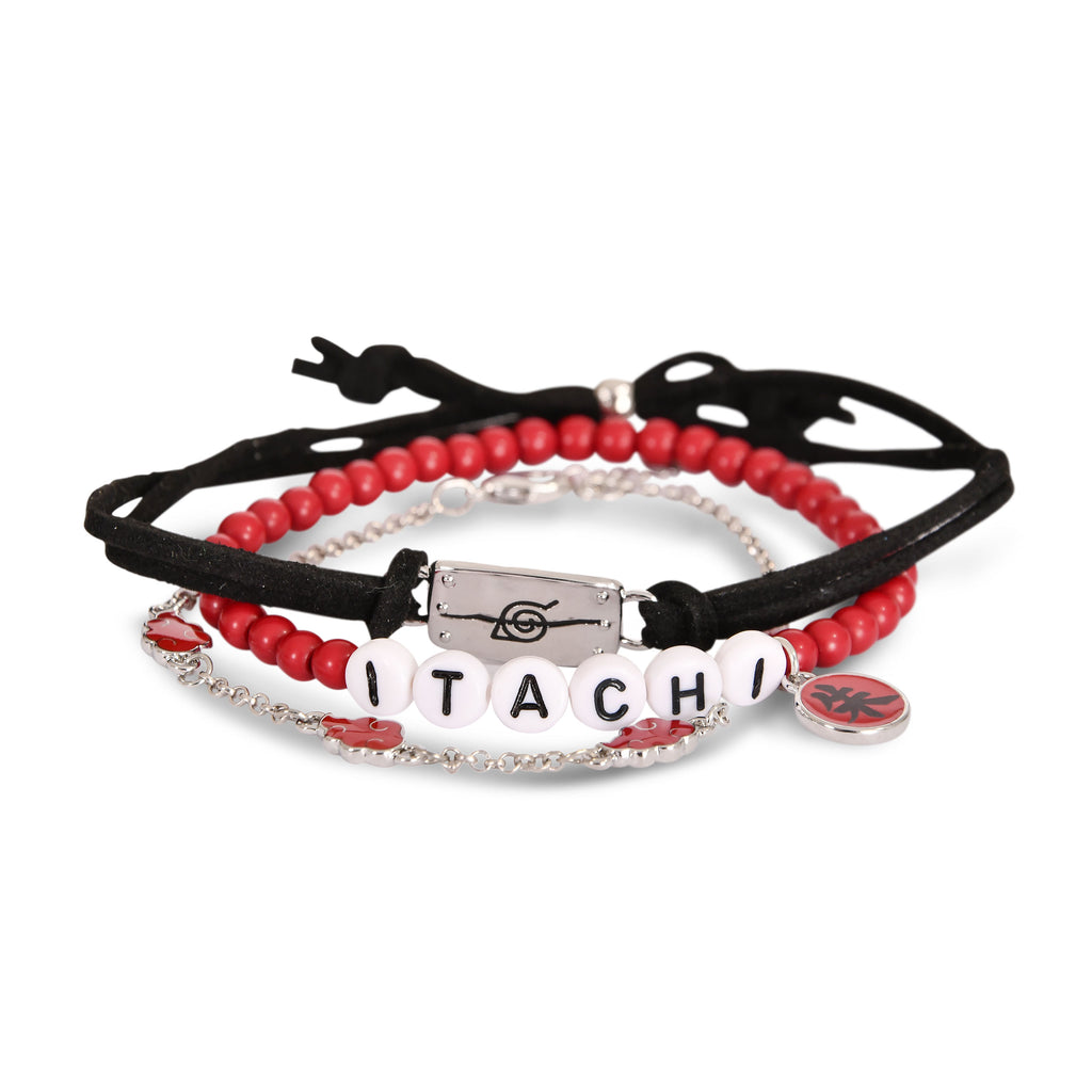 Image produit Naruto Shippuden - Ensemble de 3 bracelets Akatsuki