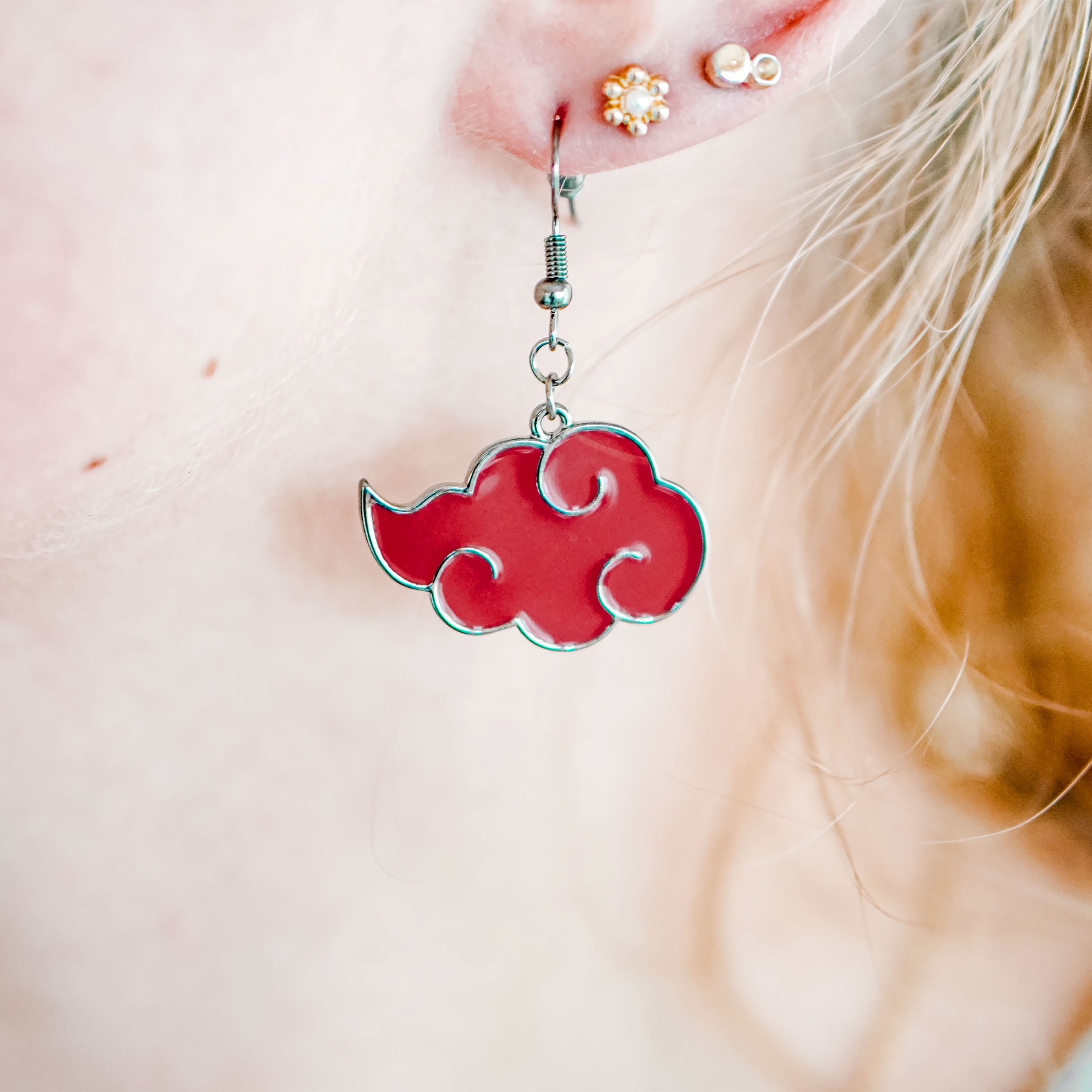 Image produit Naruto Shippuden - Boucles d'oreilles Akatsuki