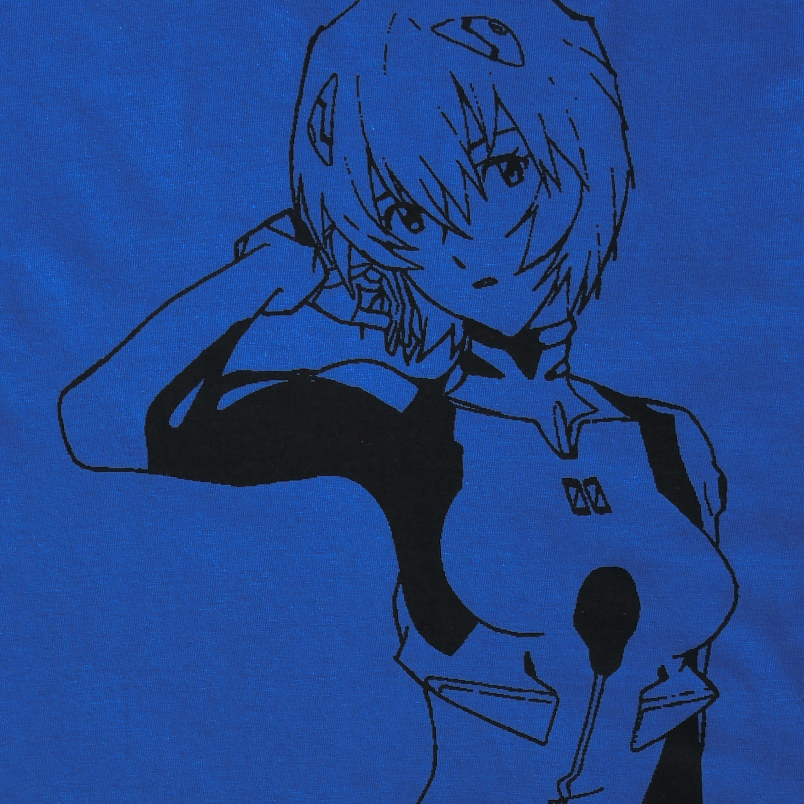 Image produit Evangelion - T-shirt bleu Rei Ayanami