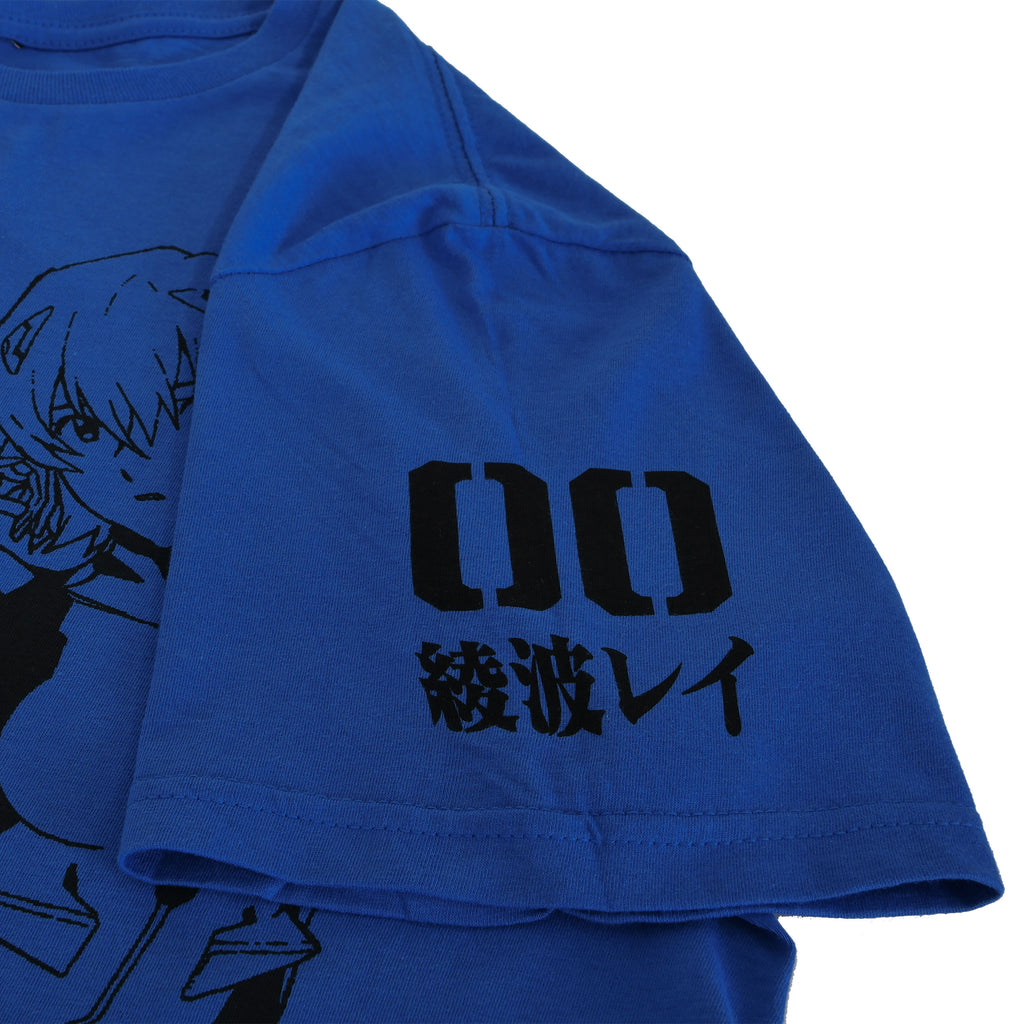 Image produit Evangelion - T-shirt bleu Rei Ayanami