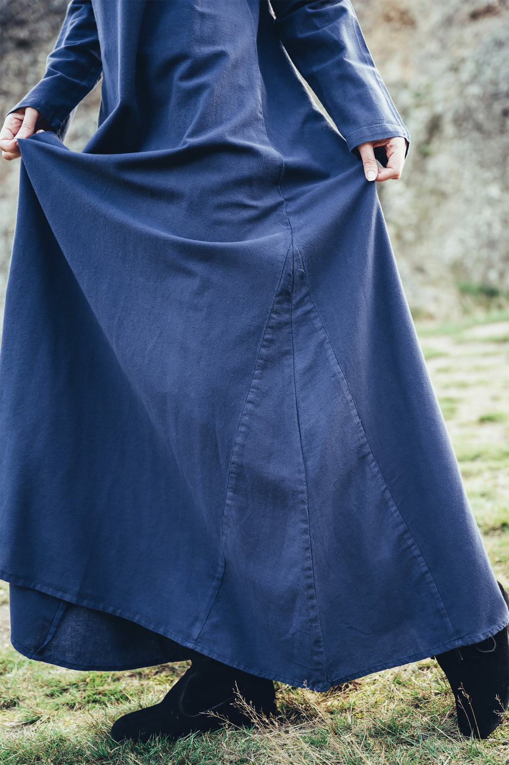 Produktbild Mittelalter Unterkleid Valdis blau