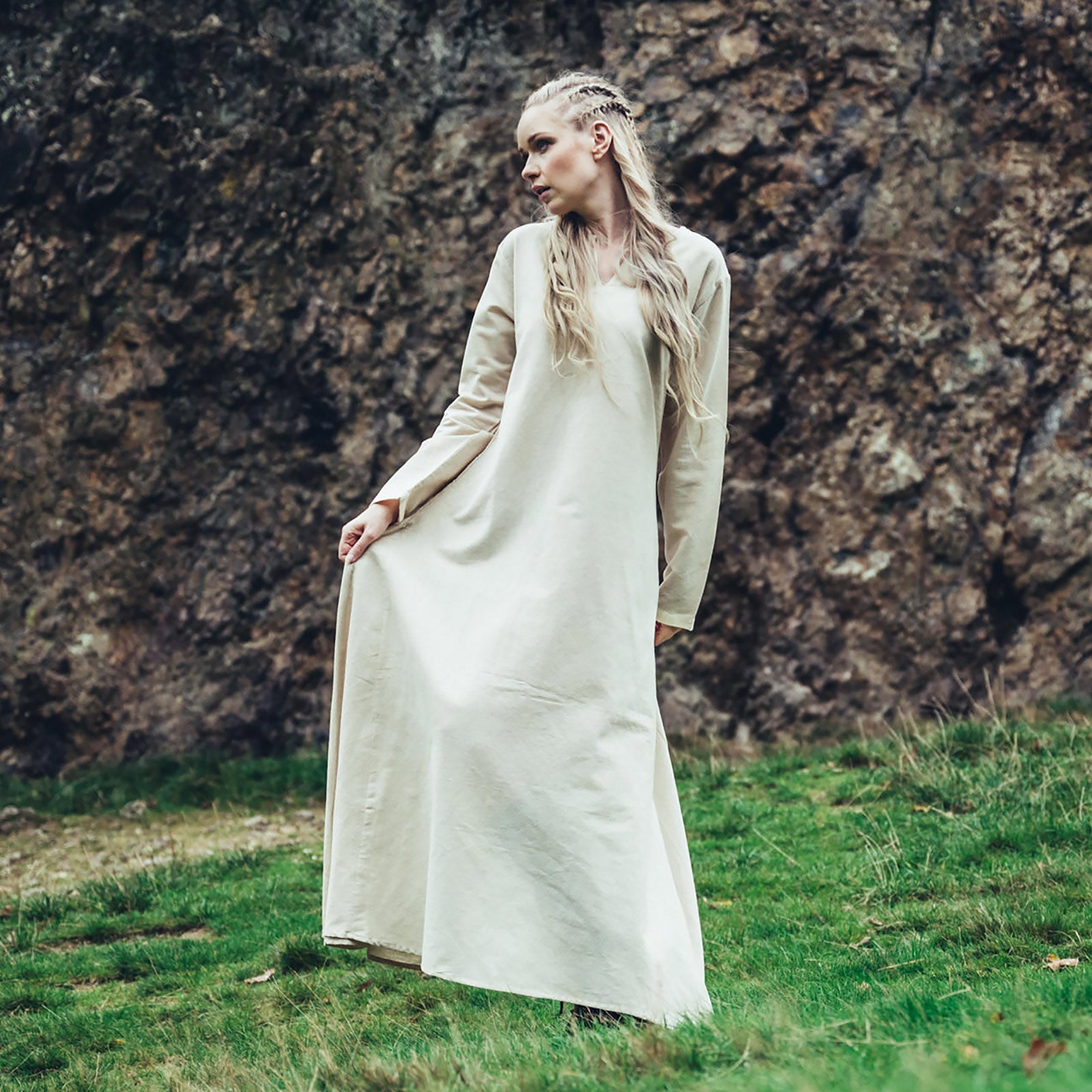 Image produit Sous-robe médiévale Valdis beige