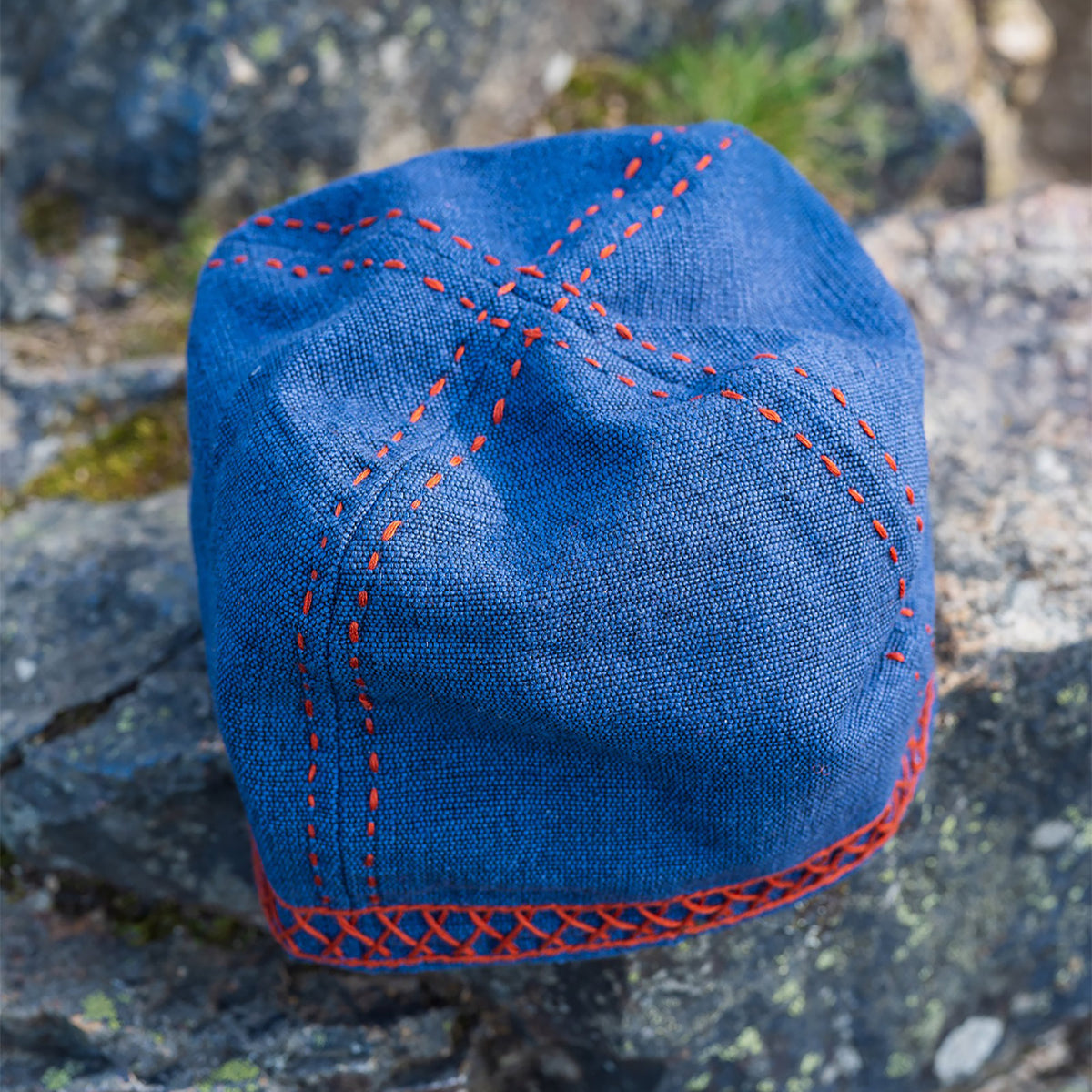 Image produit Casquette Médiévale Anders Bleu