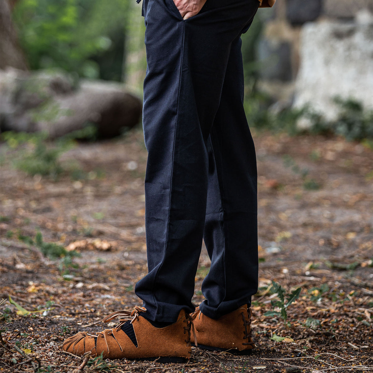 Image produit Pantalon médiéval Veit noir