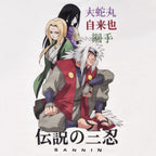 Image produit Naruto - T-shirt blanc Sannin Crew