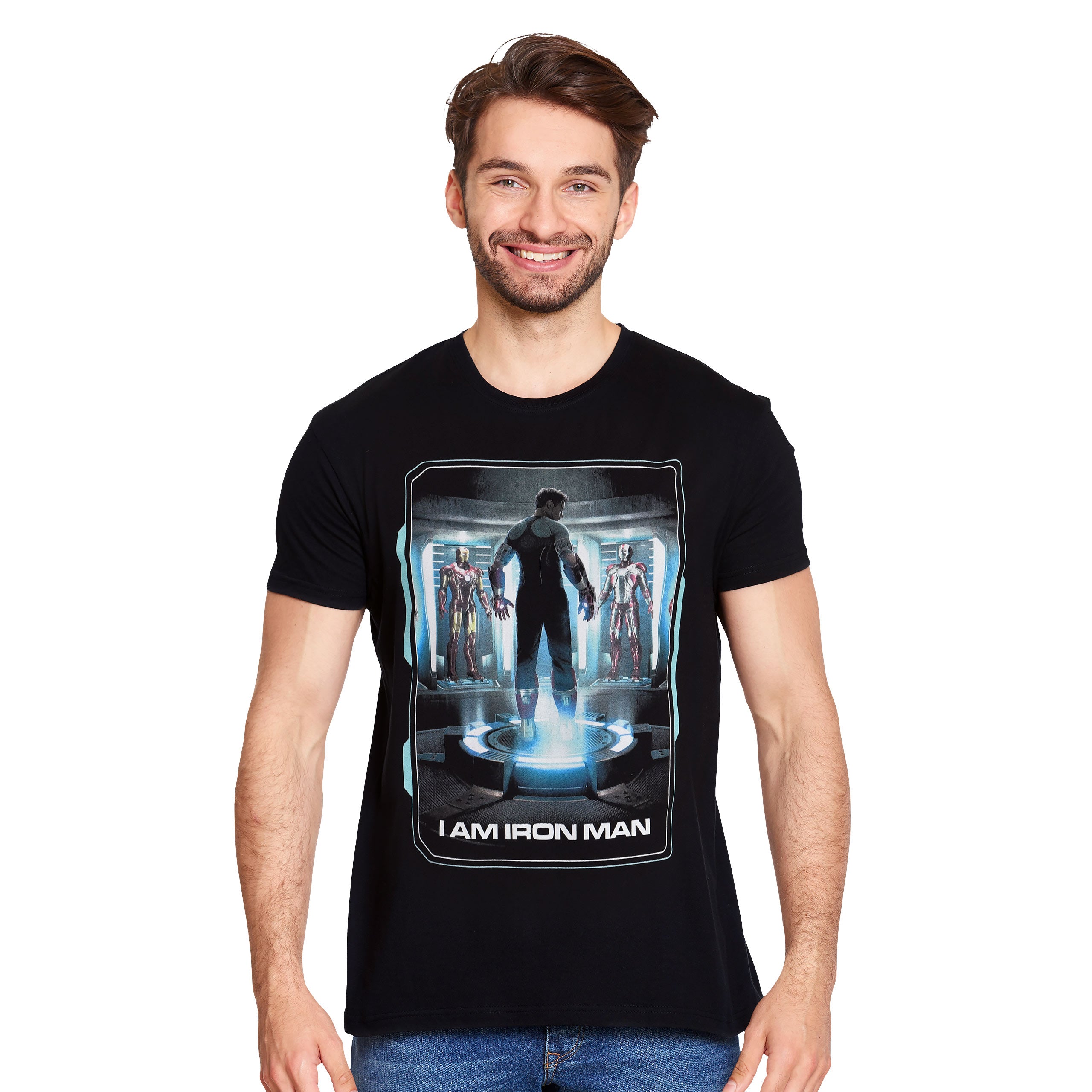 Productafbeelding Iron Man - Ik ben Iron Man T-Shirt zwart