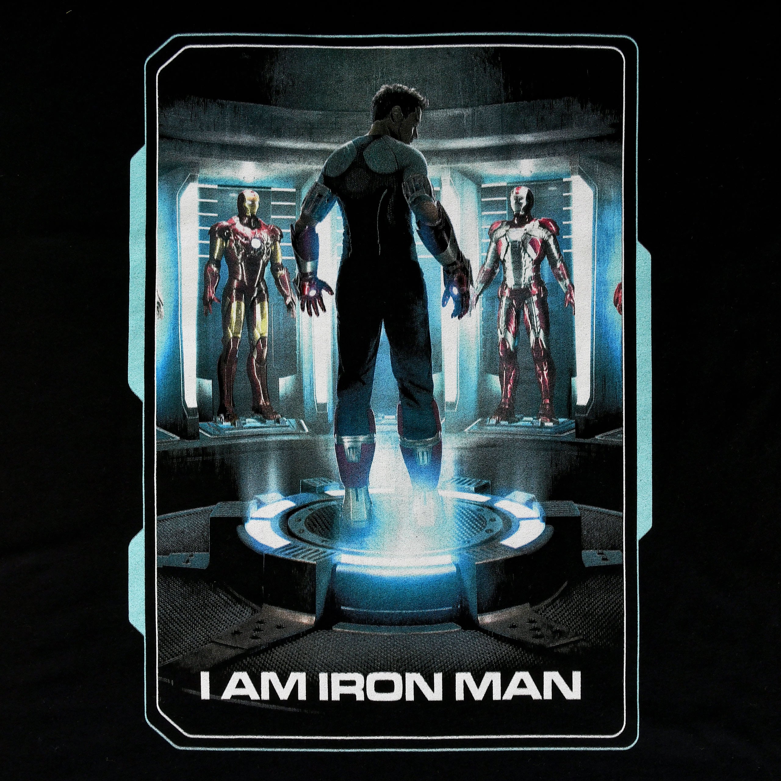 Productafbeelding Iron Man - Ik ben Iron Man T-Shirt zwart