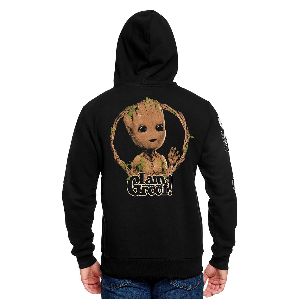 Image produit Guardians of the Galaxy - Sweat à Capuche I Am Groot Noir
