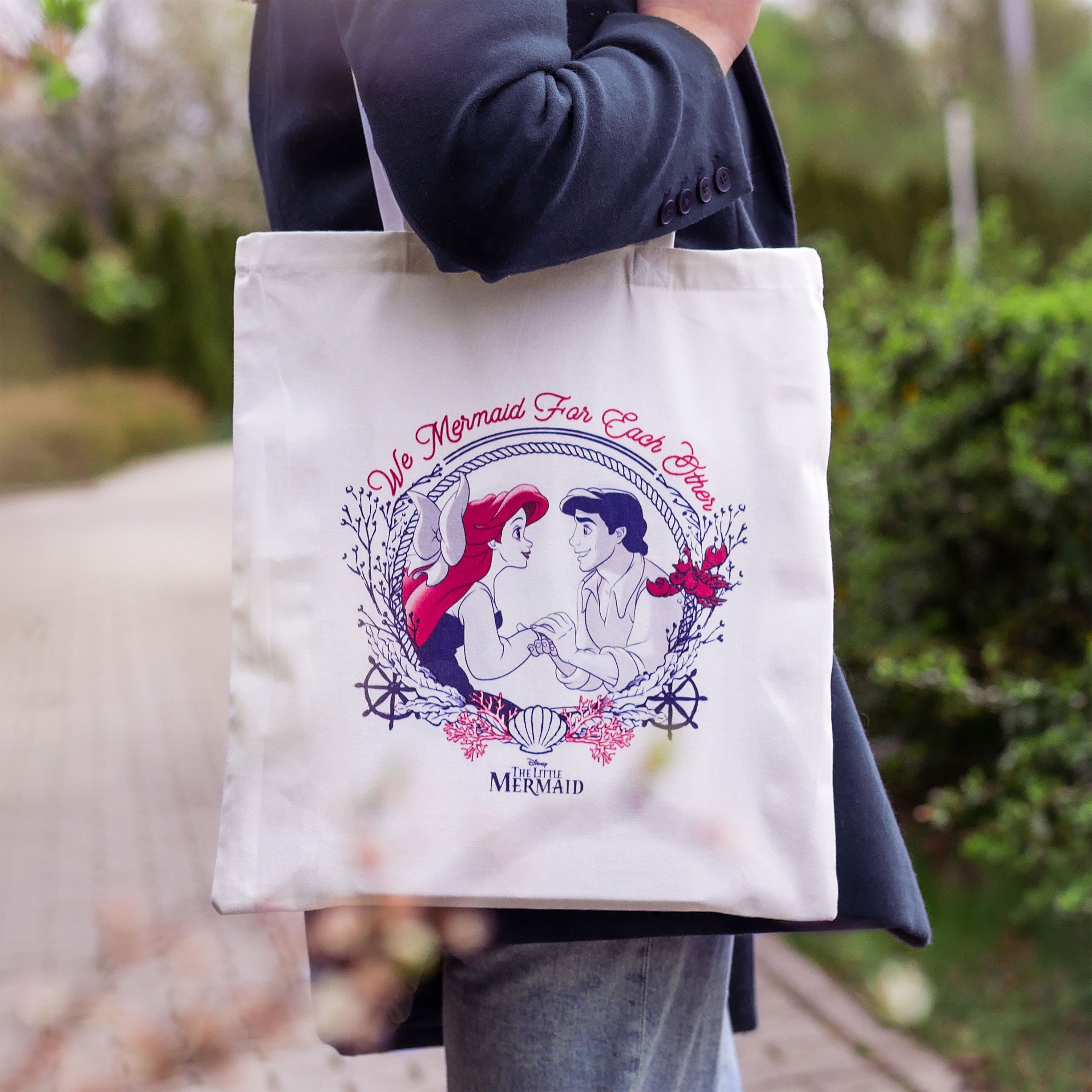 Product image Ariel - We Mermaid for Each Other tote bag white