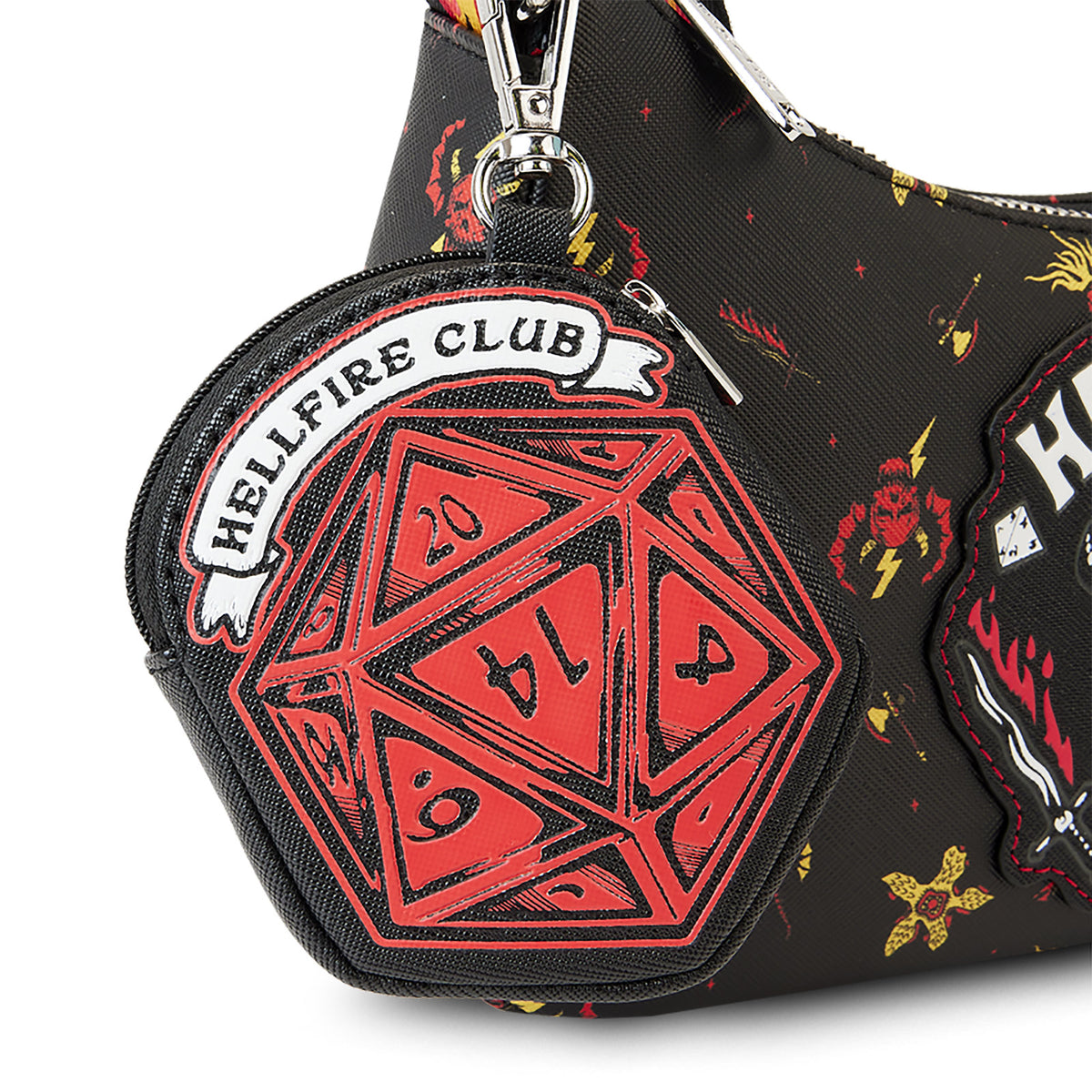 Productafbeelding Hellfire Club Glow in the Dark Crossbody Tas - Stranger Things