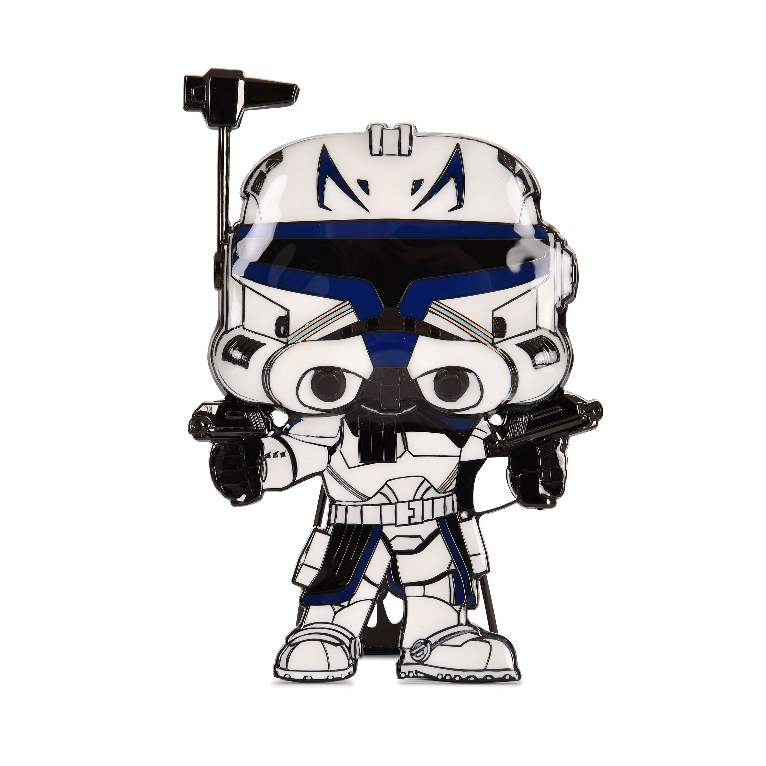 Productafbeelding Star Wars The Clone Wars - Captain Rex Glow in the Dark Funko Pop Pin 10 cm