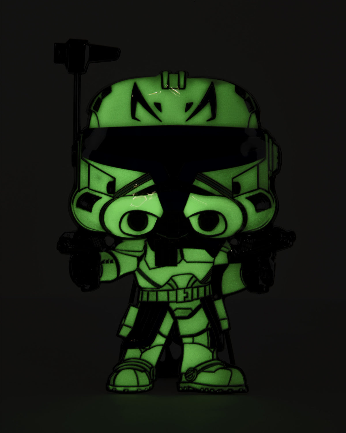 Productafbeelding Star Wars The Clone Wars - Captain Rex Glow in the Dark Funko Pop Pin 10 cm